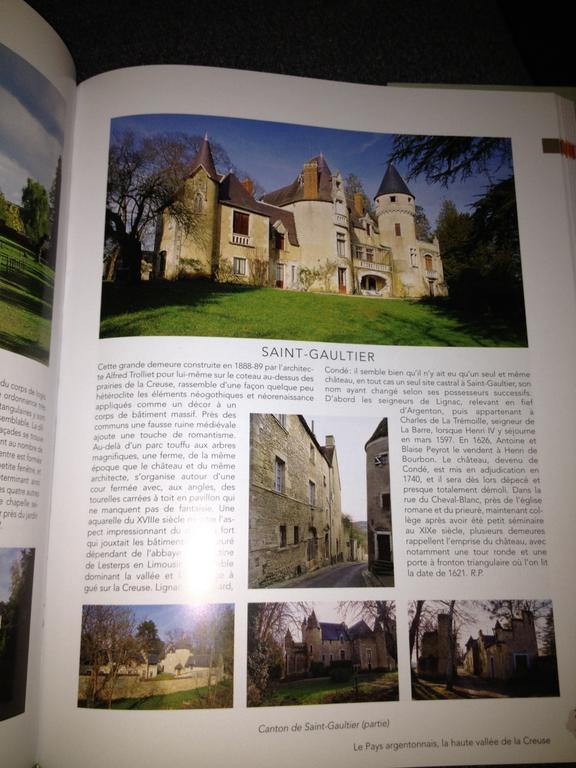 Chateau St.Gaultier Saint-Gaultier Esterno foto