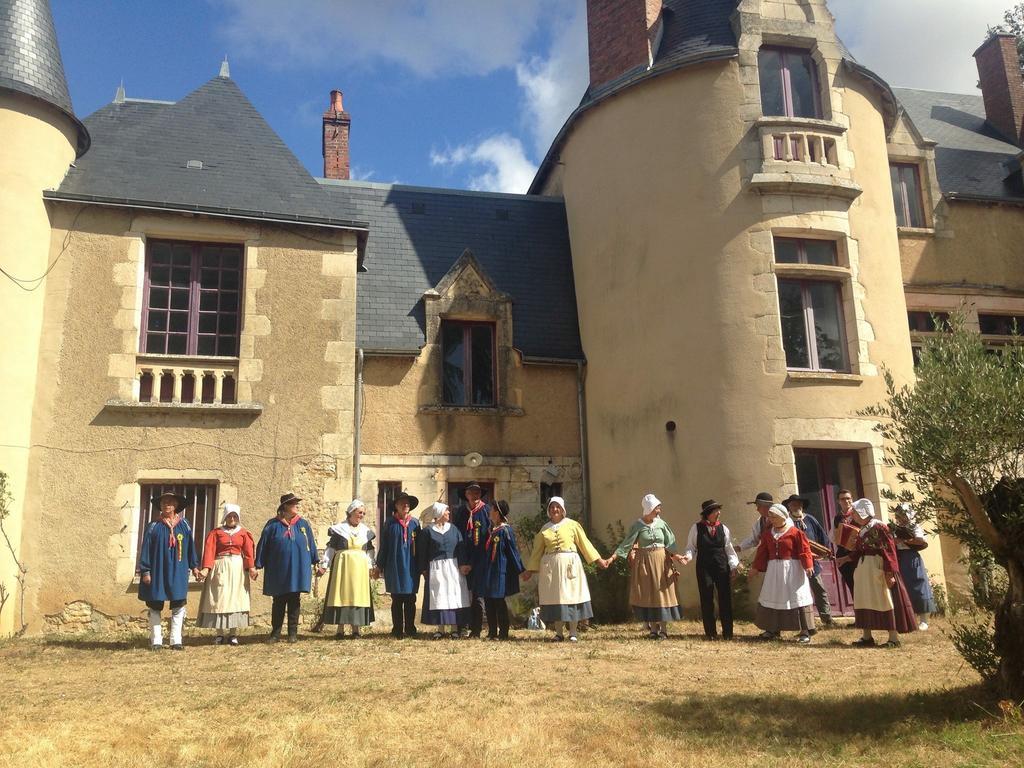 Chateau St.Gaultier Saint-Gaultier Esterno foto